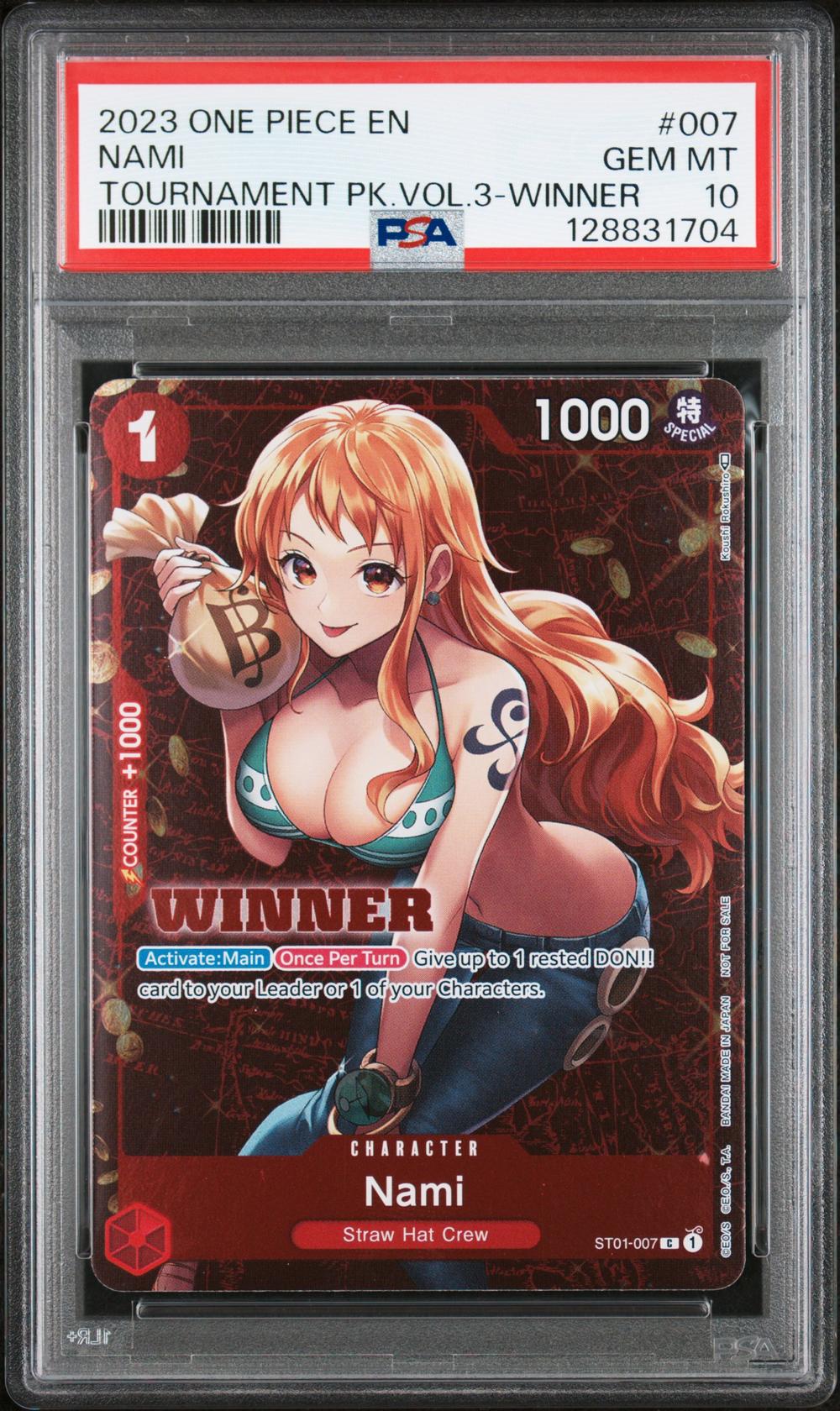2023 Nami - One Piece One Piece Promos PSA 10 GEM MINT